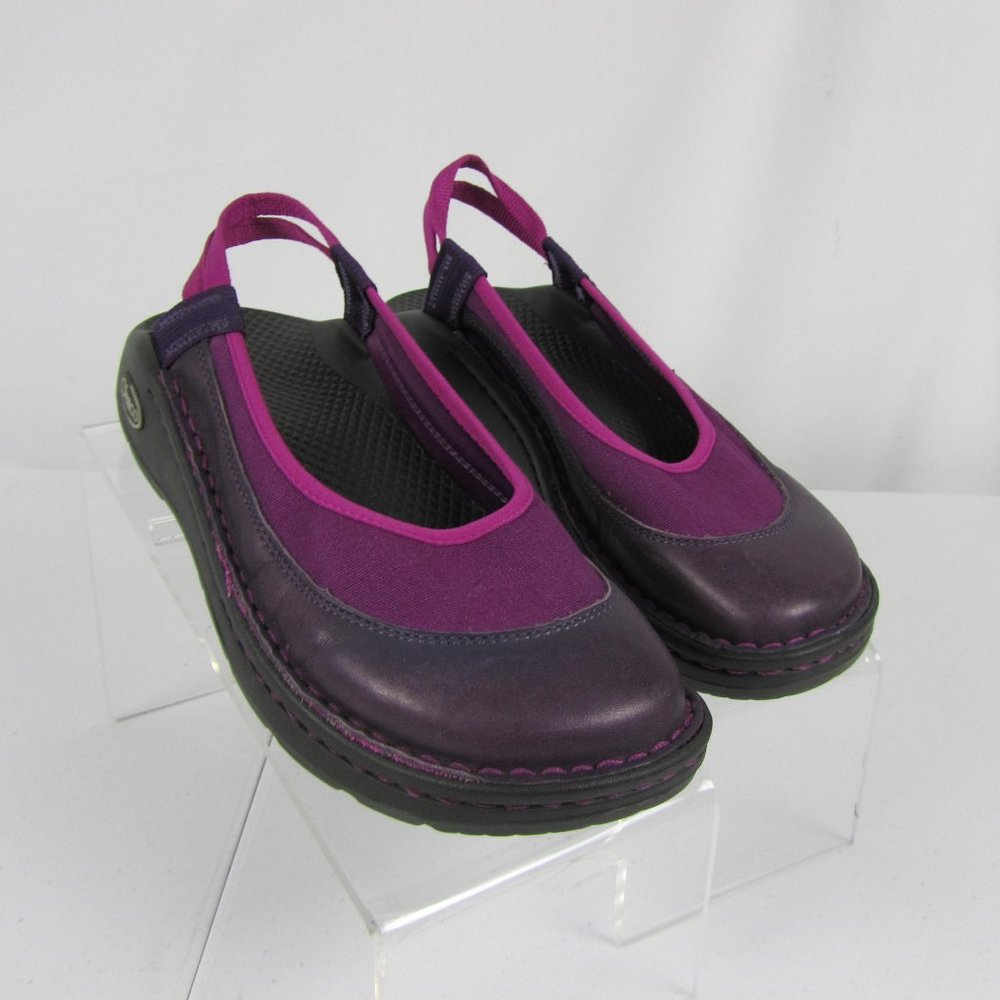 Chaco Devotee Slip On Sandals Closed Toe Purple